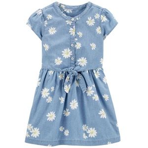 Carter’s Denim Floral Dress, 5T